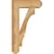 Ekena Millwork Balboa Craftsman Rough Sawn Bracket, Western Red Cedar, 4"W x 16"D x 28"H BKT04X16X28BOA04RWR - alternate 4